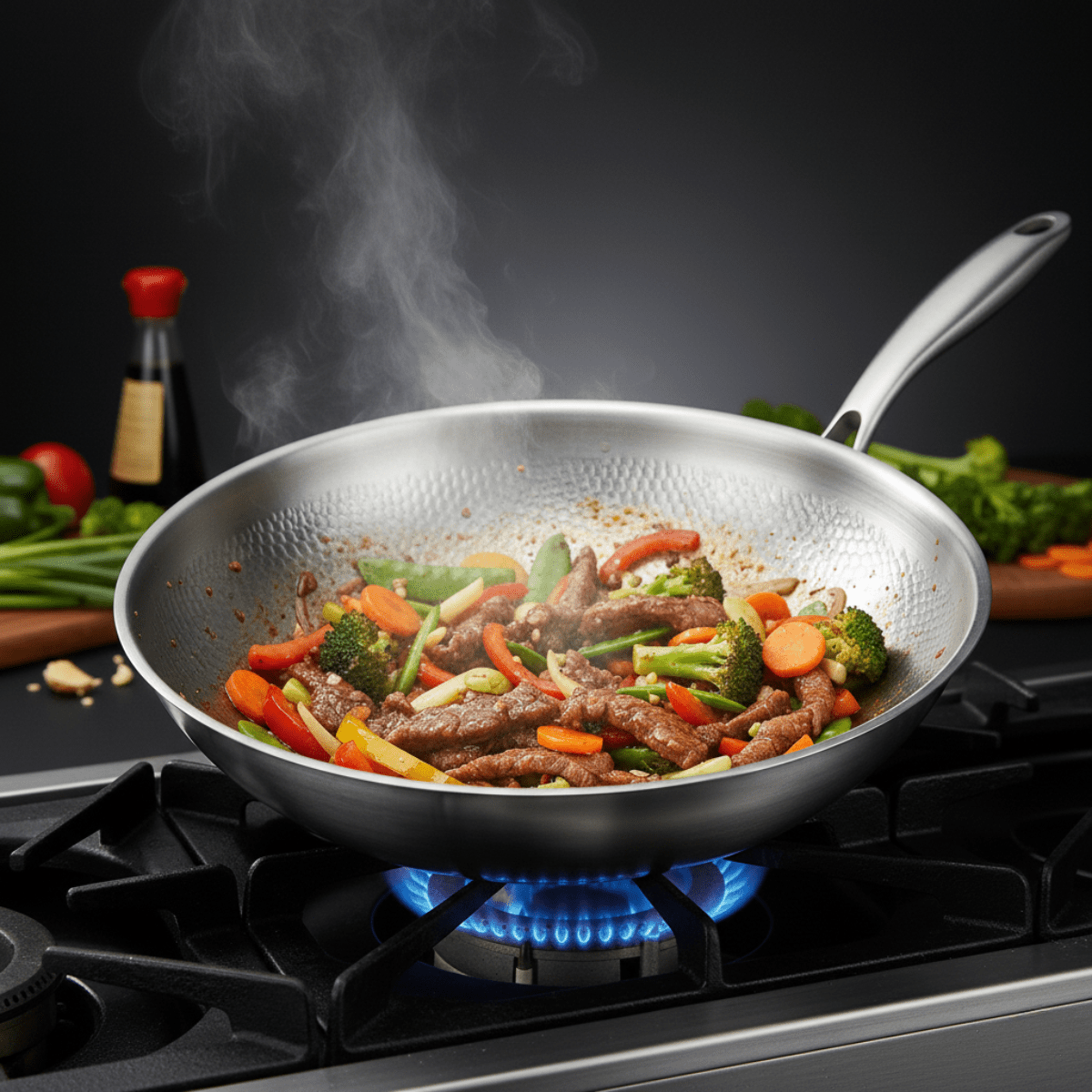 Titanium Wok Pan I Chemical-Free