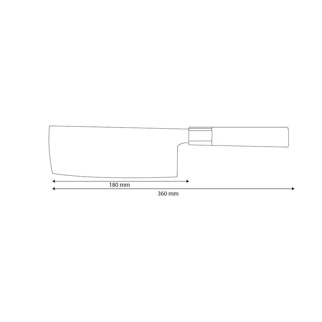 Japanese-Style Chef’s Knife – 7.1 inch (18 cm) Precision Blade