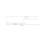 Japanese-Style Chef’s Knife – 7.1 inch (18 cm) Precision Blade