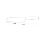 Japanese Hammered Utility Knife – 5.1 inch (13 cm) Precision Blade