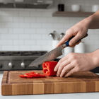 Japanese-Style Hammered Chef’s Knife – 7.9 inch (20 cm) Precision Blade