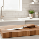 Japanese-Style Hammered Stainless Steel Chef’s Knife – 7.3 inch (18.5 cm) Precision Blade