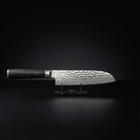 Japanese-Style Hammered Santoku Knife – 7.1 inches (18 cm) Precision Blade