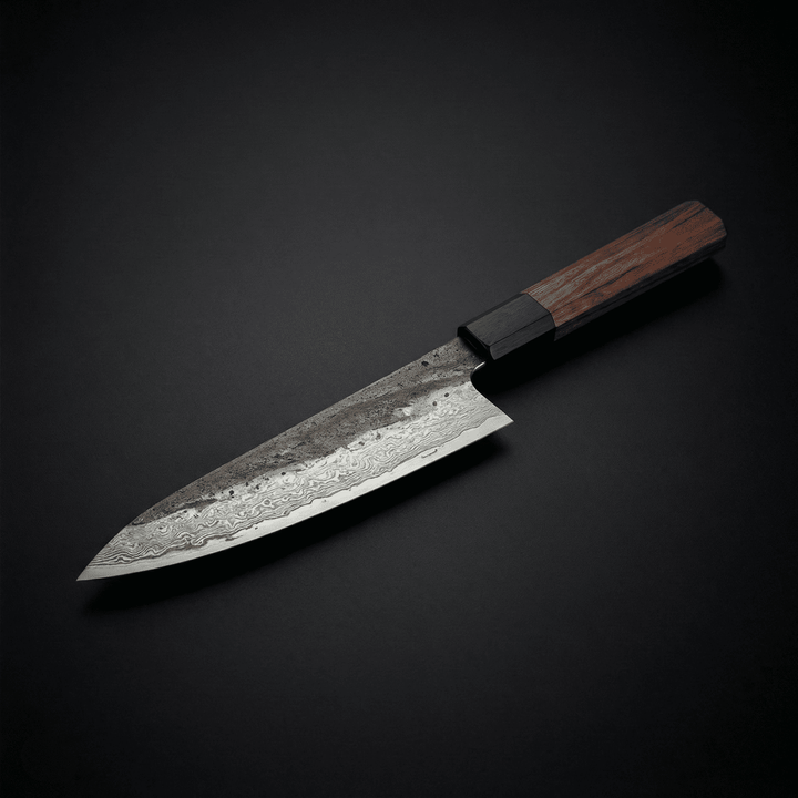 Kiritsuke Knife Stainless Steel Blade with Ironwood Handle 8.5 inch (21.5 cm)