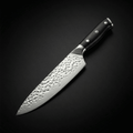 Japanese-Style Hammered Chef’s Knife – 7.9 inch (20 cm) Precision Blade