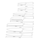 Japanese-Style Knife Set – Precision Collection (7-Piece Set)