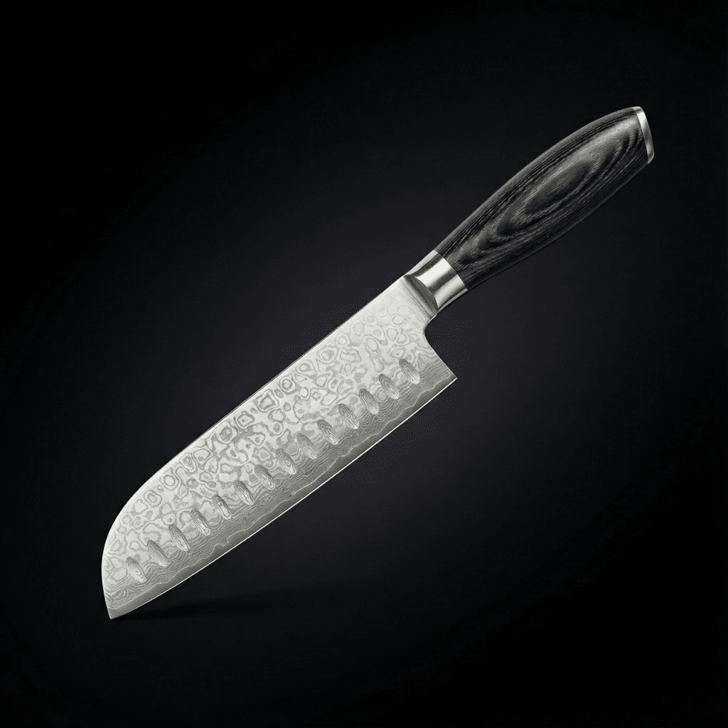 Japanese-Style Santoku Knife – 7.1 inch (18 cm) Versatile Blade