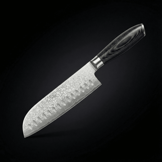 Japanese-Style Santoku Knife – 7.1 inch (18 cm) Versatile Blade