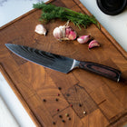 Japanese Style Chef Knife | Layered Steel Blade 20.5 cm