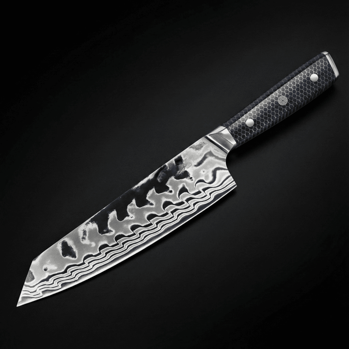 Kiritsuke Knife Layered Steel Blade with Pakkawood Handle 10.6 inch (27 cm)