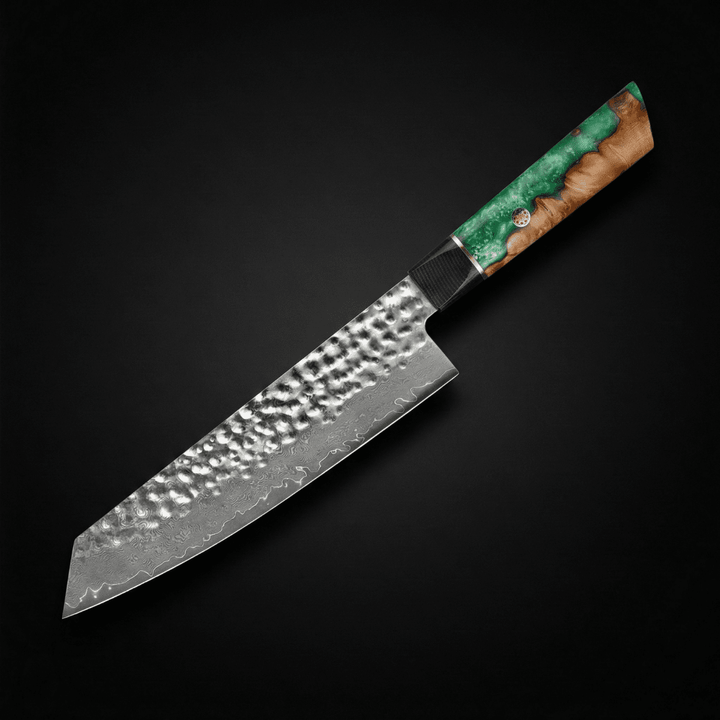 Kiritsuke Knife Layered Steel Blade with Pakkawood Handle 9.4 inch (24 cm)