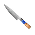 Limited Edition Japanese Damascus Knife Set – 6-Piece Saphire Series