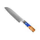 Limited Edition Japanese Damascus Knife Set – 6-Piece Saphire Series
