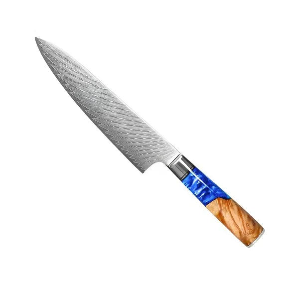 Professional Japanese Damascus Knife Set – 6-Piece Chefs Quality Set