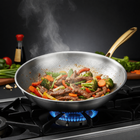 Hand-Hammered Titanium Wok Pan with Flat Base | Limited Edition