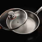 Hand-Hammered Titanium Multi-Pan Cook Set with Cutting Board (5 Pans, 8–10 Inch)