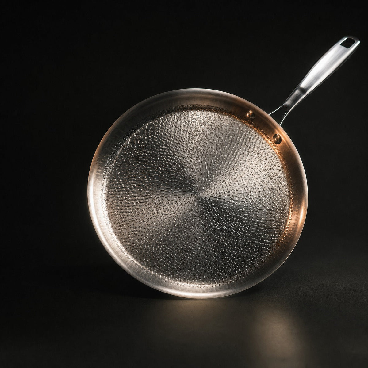 Hand-Hammered Titanium Crêpe Pan
