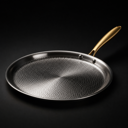 Hand-Hammered Titanium Crêpe Pan I Limited Edition