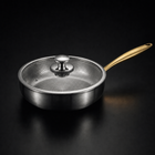 Hand-Hammered High-Wall Titanium Pan | Limited Edition