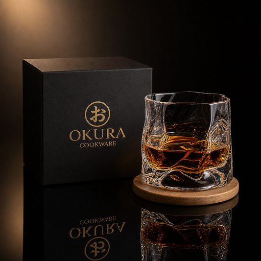 Japanese Edo Kiriko Crystal Whisky Glass