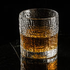 Japanese Edo Kiriko Chamvin-Cut Crystal Whisky Glass