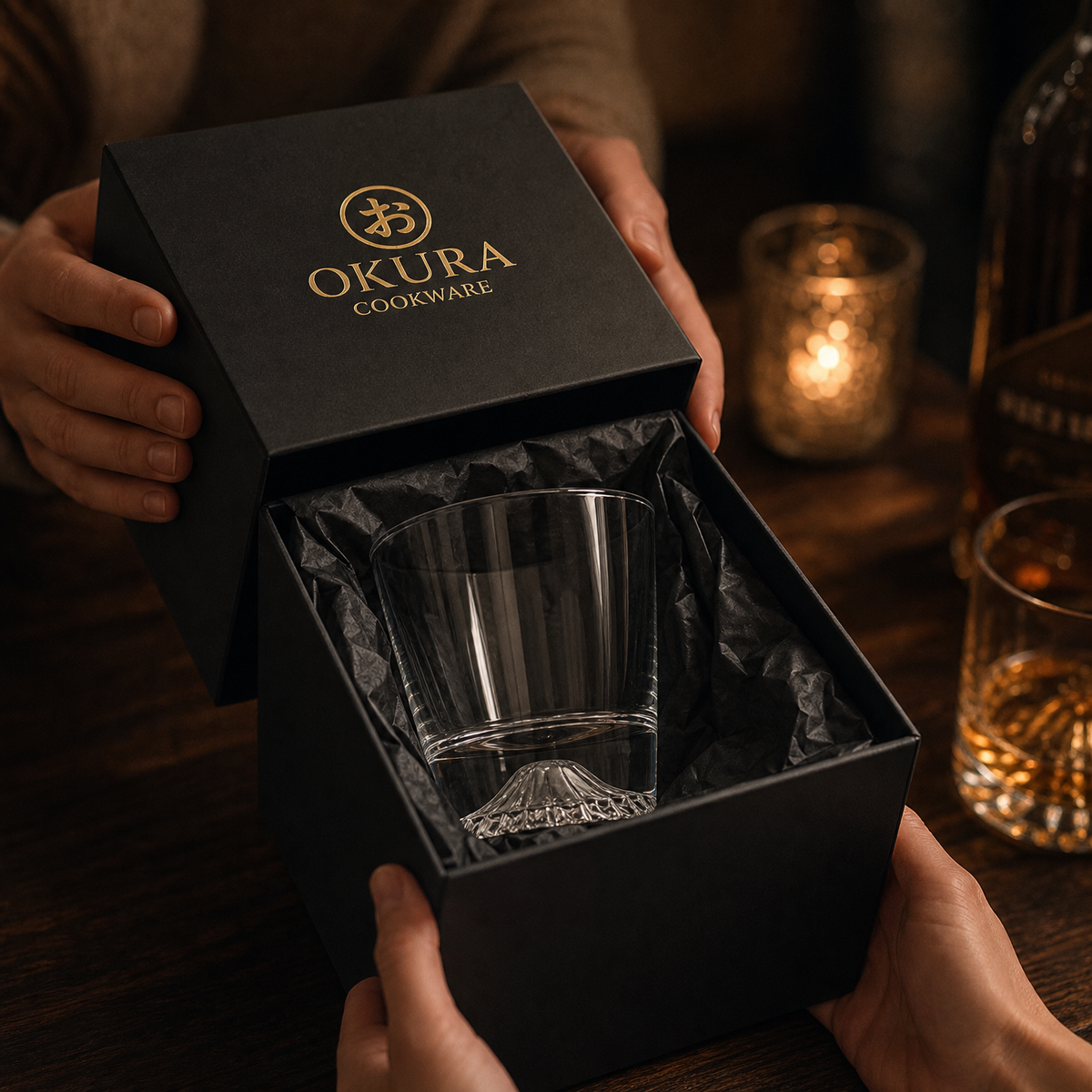 Japanese Mount Fuji Whisky Glass