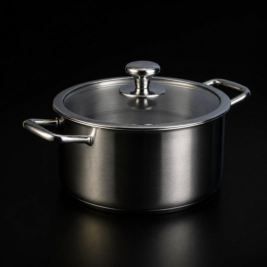 Titanium Cooking Pot with Lid