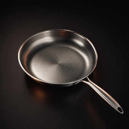 Hand-Hammered Titanium Pan