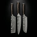 Japanese-Style Knife Set – Precision Collection (3-Piece Set)