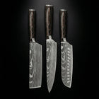 Japanese-Style Knife Set – Precision Collection (3-Piece Set)