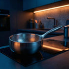 Hand-Hammered Titanium Sauté Pan