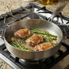 Hand-Hammered High-Wall Titanium Pan