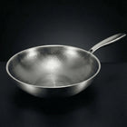 Hand-Hammered Titanium Family Set: 4 Pans & Utensils