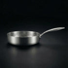 Hand-Hammered Titanium Family Set: 4 Pans & Utensils